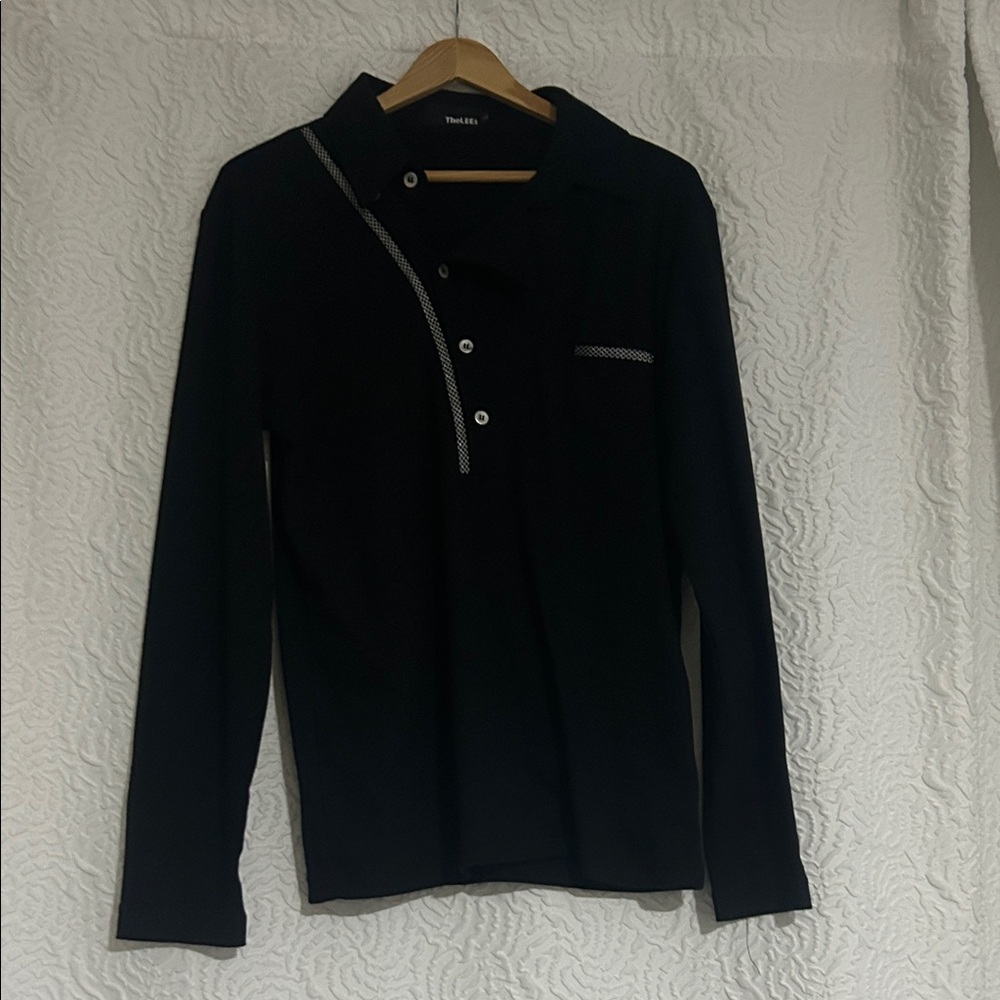 Black Polo Shirt by The Kooples